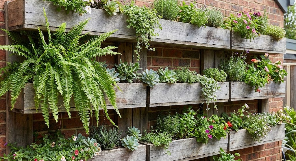 Verticale plantenbakken